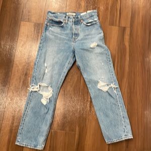 Wedgie straight Levi’s jeans